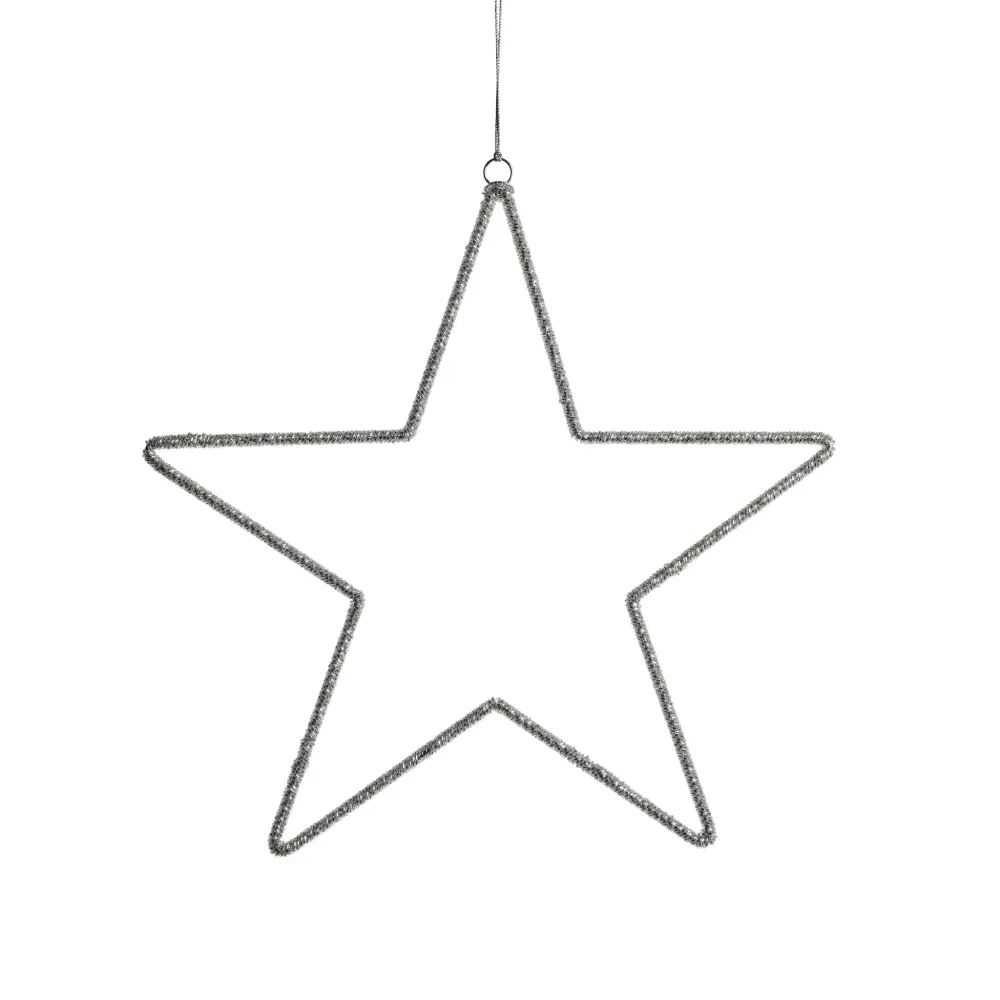 Premium Quality Ane ornament H cm. chrome