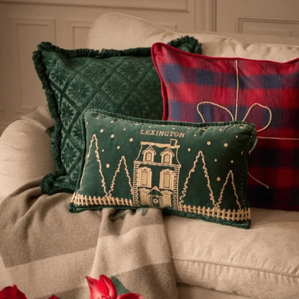 Premium Quality Lexington Winter house Prydnadskudde 50x30