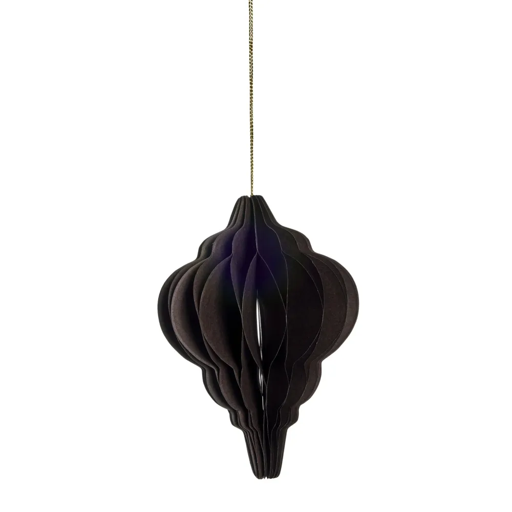 Premium Quality Poelle ornament H12 cm. brun
