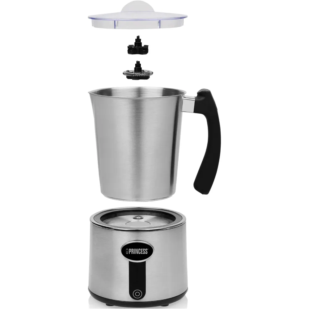 Princess Induction Mjölkskummare 650 Watt Chrome
