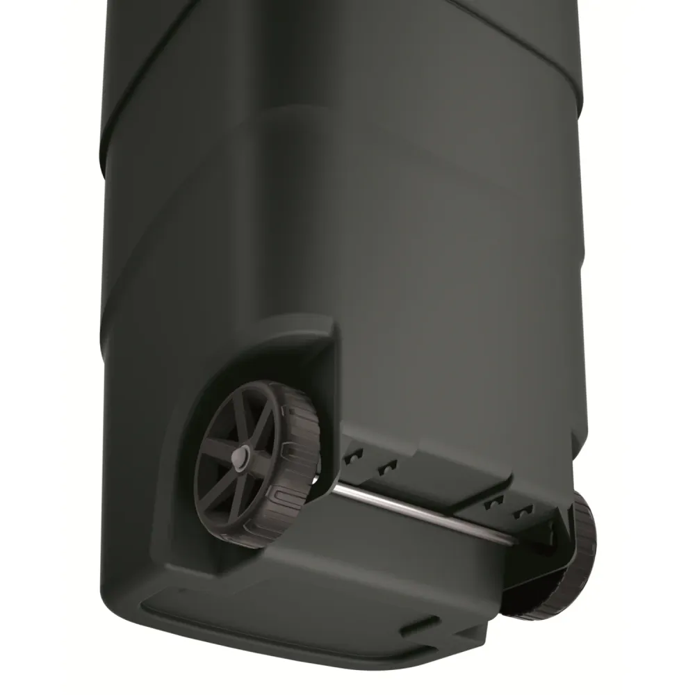 Prosperplast Wheeler 110L Avfallskorg Med Hjul Och Lock Avfallskorg Spacious Avfallskorg Universell Avfallskorg Plast Blå