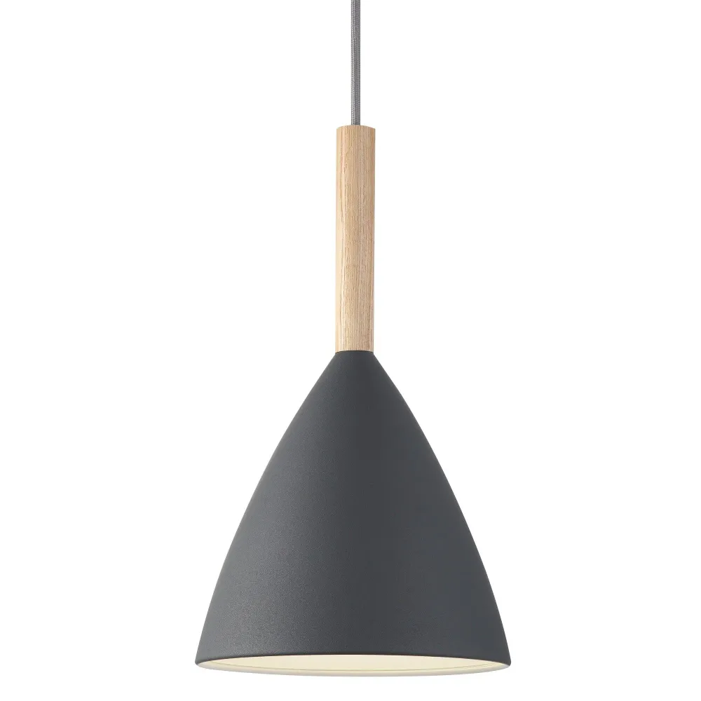 Pure 20 cm Taklampa Grå