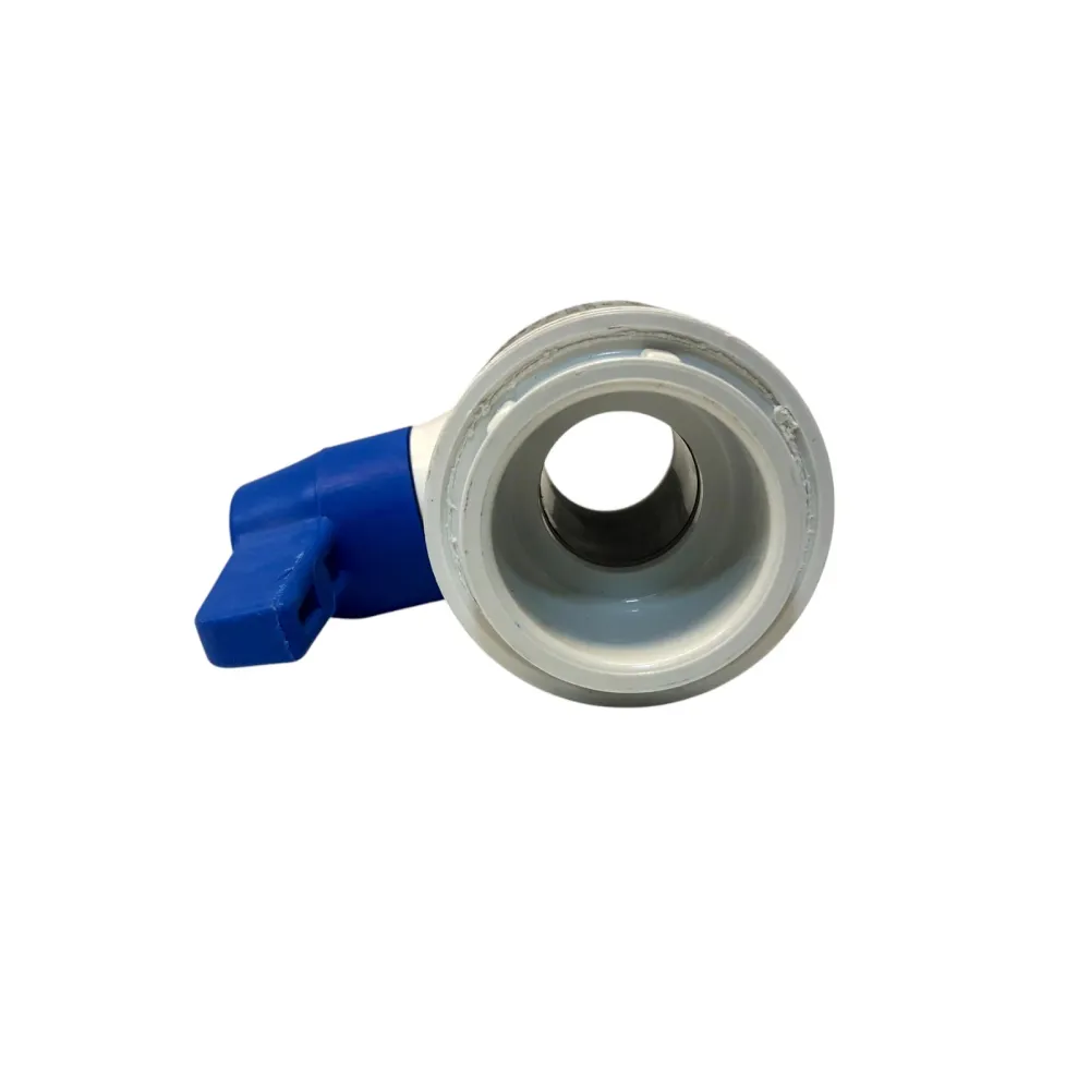 PVC kulventil 1'' hona/hona till Microsilk Marquis