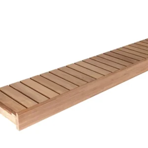 Rak lavbänk Thermory 140 mm framkant
