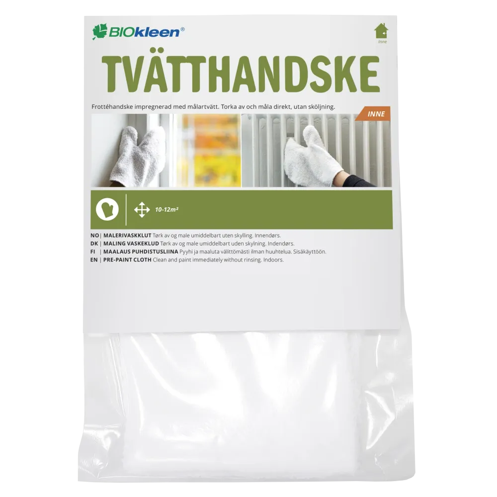 Regelletare Biokleen Tvätthandske Inne