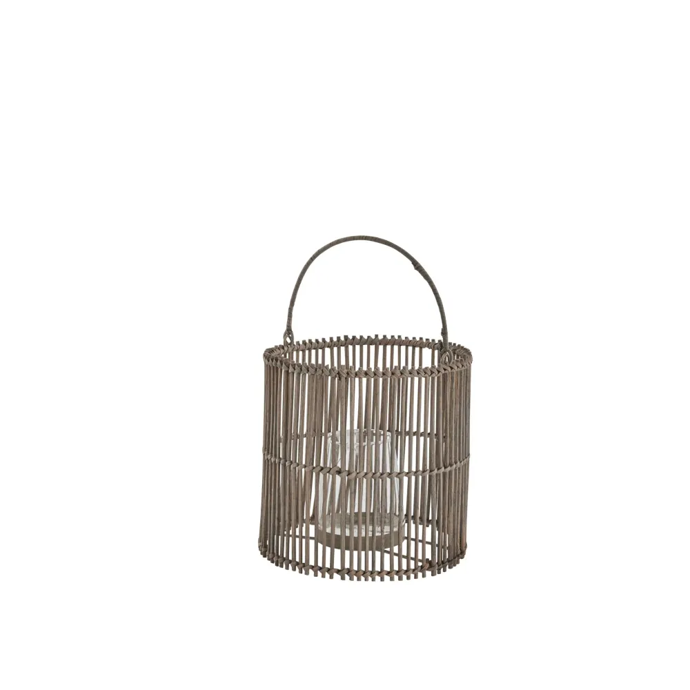 Regelletare Harper lykta H21 Ø21 cm. natur