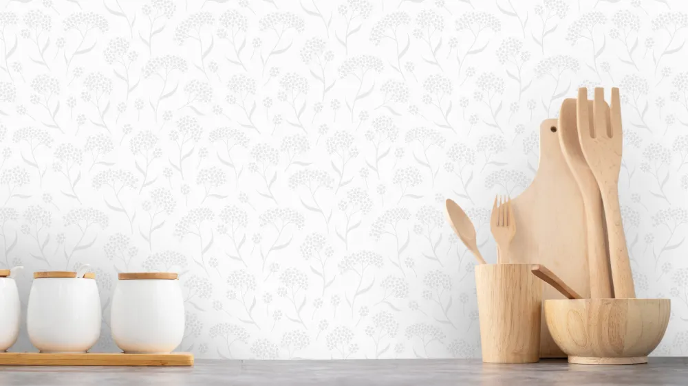 Reveal Tapet Äng White Ash Easy Installation