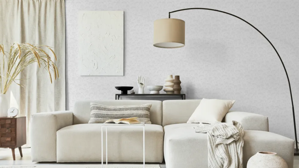Reveal Tapet Äng White Ash Easy Installation