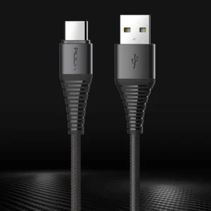 ROCK Hi-Tensile USB TYPE-C kabel 1m Black