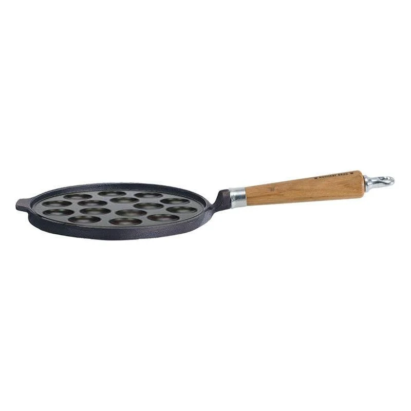 Ronneby Bruk Poffertjespanna Unique Line Ek Natur Ø25 cm