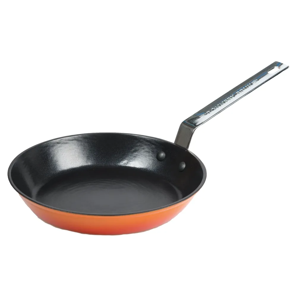 Ronneby Bruk Stekpanna Apricot Emalj/Ceramalj Rostfritt Ø24cm