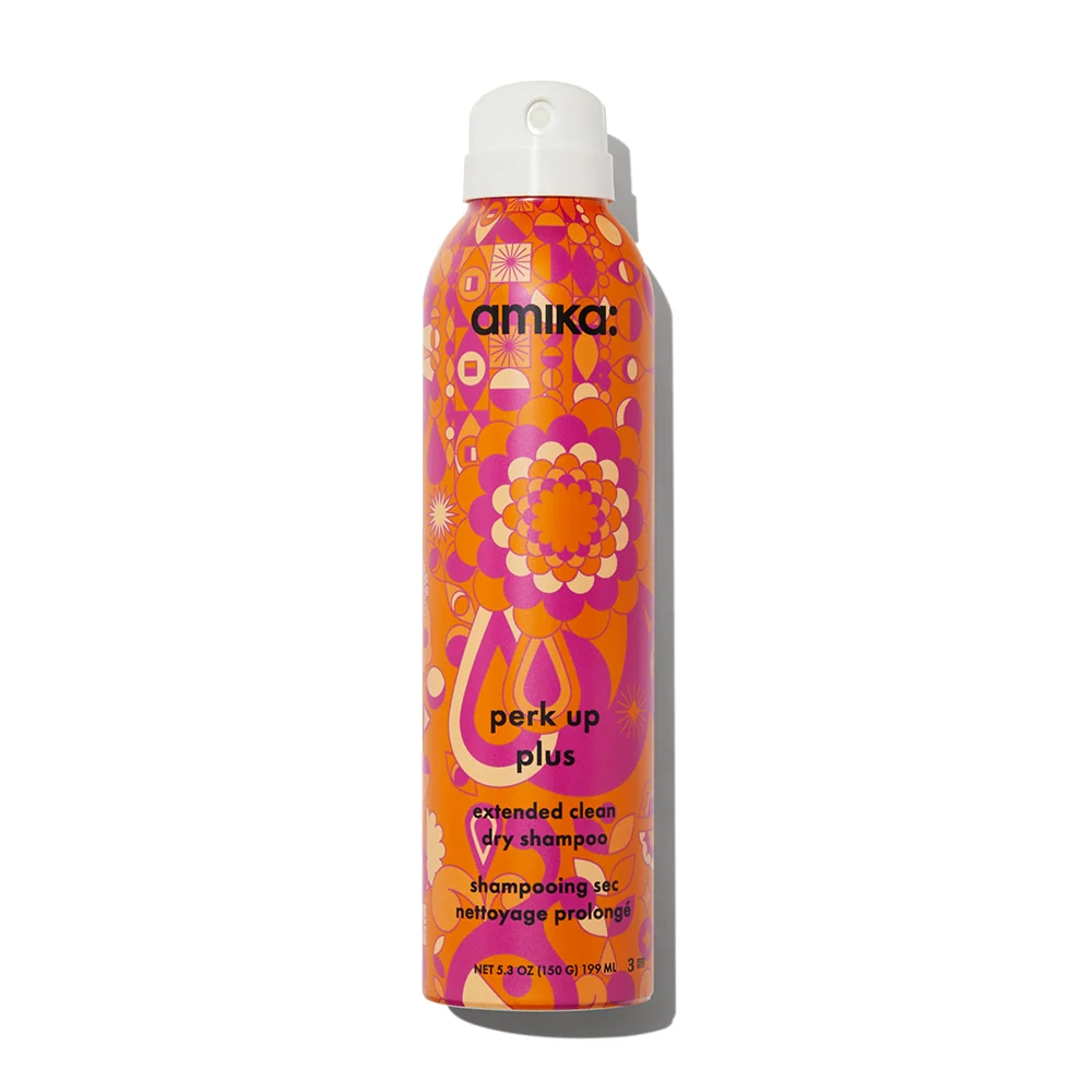 Safety Rated Perk Up Plus elongated clean dry shampoo