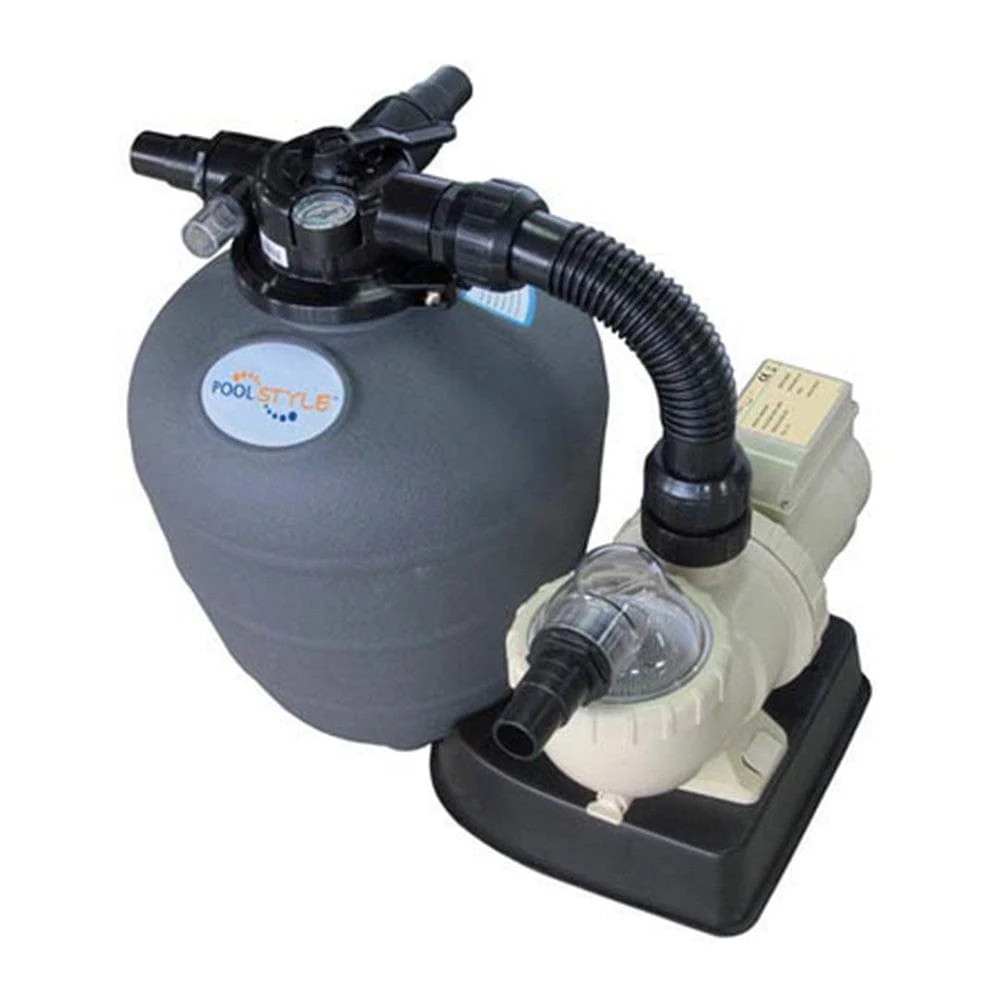 Safety Rated Poolstyle Sandfiltersystem 6m3/h