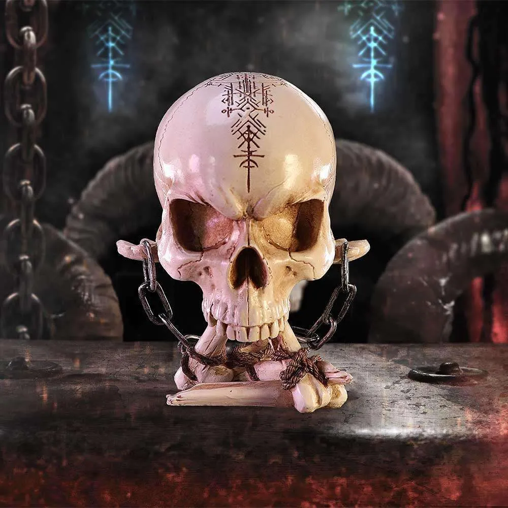 Safety Rated Reckoning Skull Ornament i Resin