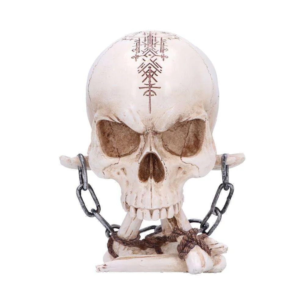 Safety Rated Reckoning Skull Ornament i Resin