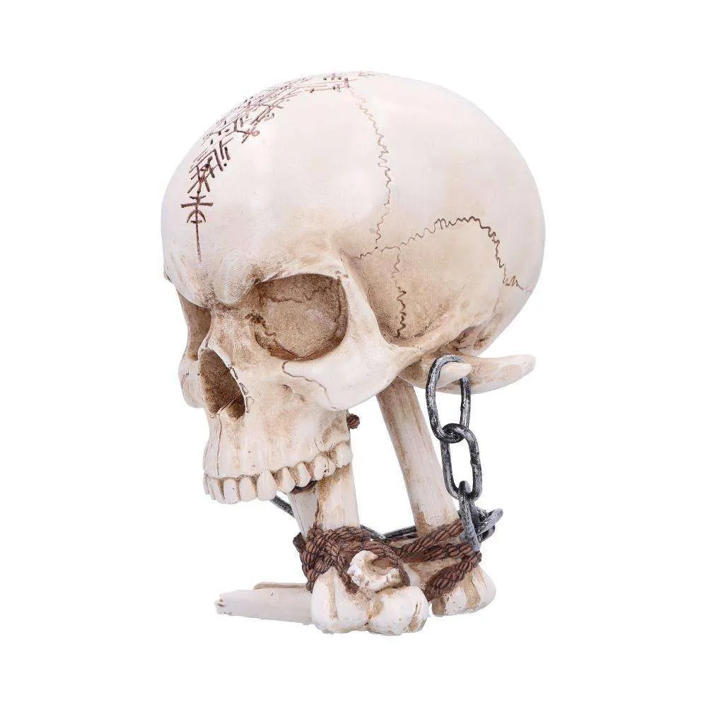 Safety Rated Reckoning Skull Ornament i Resin