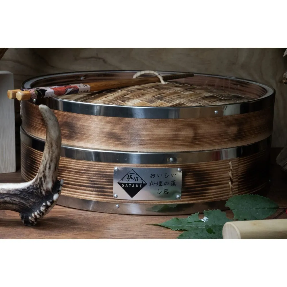 Safety Rated Satake Ångkokare Bambu 25 cm
