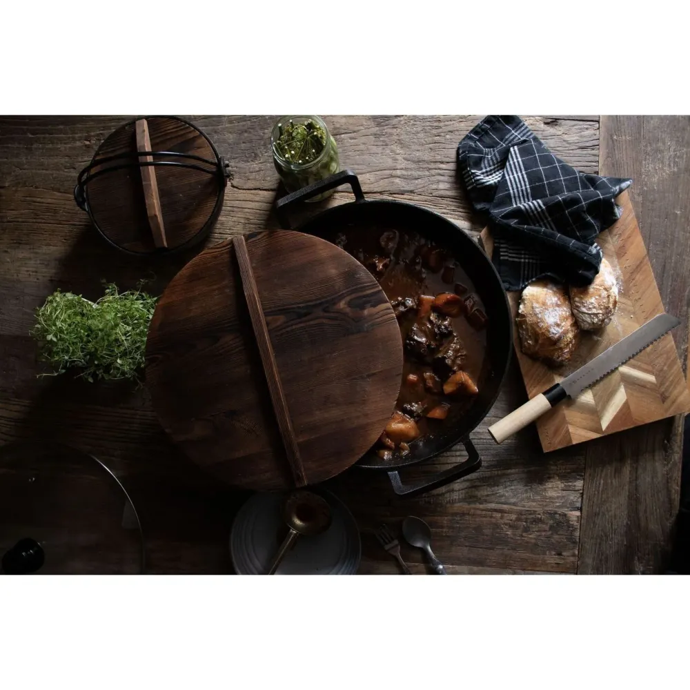 Satake Wok Gjutjärn 36 cm