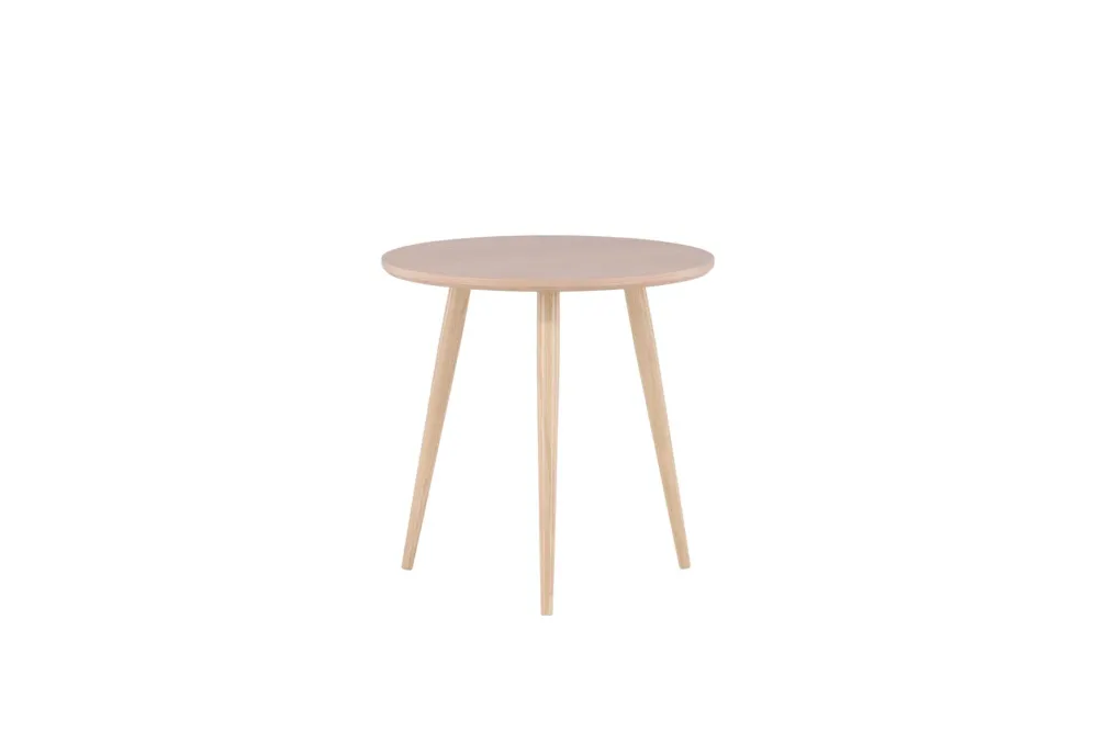 Sidobord Venture Home Askim Runt Faner Whitewash | Lifetime Warranty