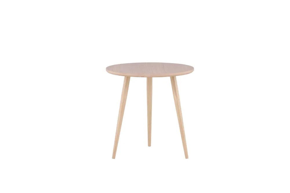 Sidobord Venture Home Askim Runt Faner Whitewash | Lifetime Warranty