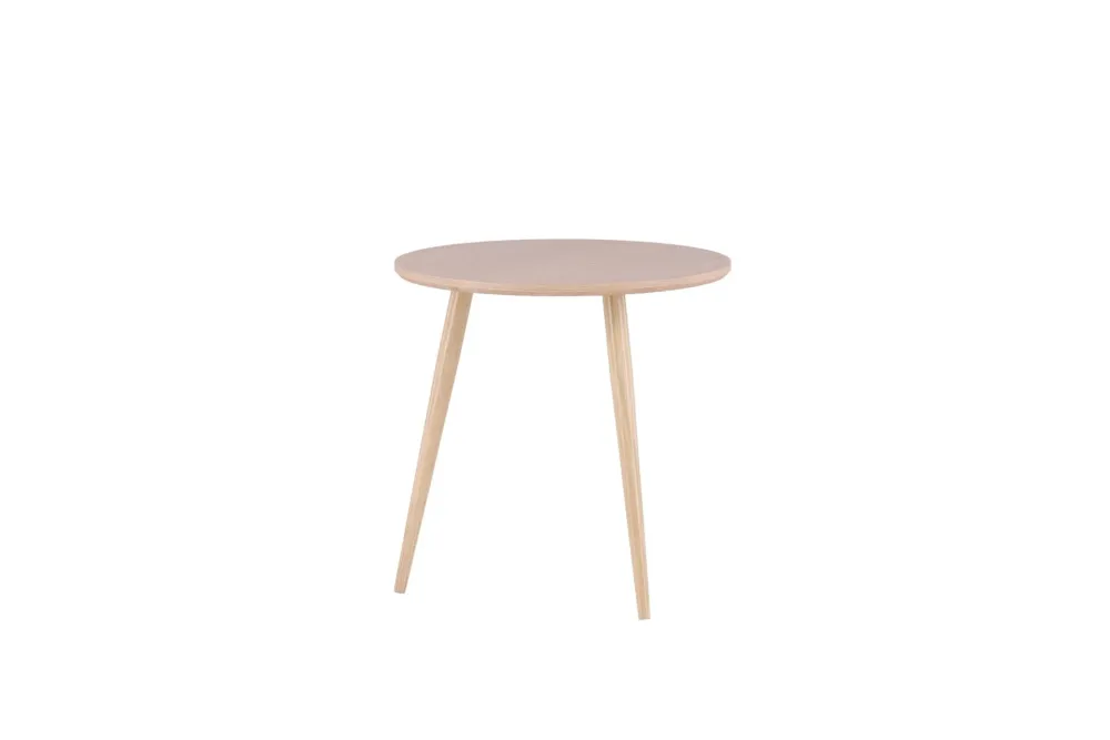 Sidobord Venture Home Askim Runt Faner Whitewash | Lifetime Warranty