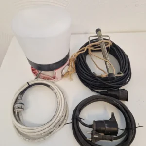 Säkerhetsgodkänd Bygglampa & kabel