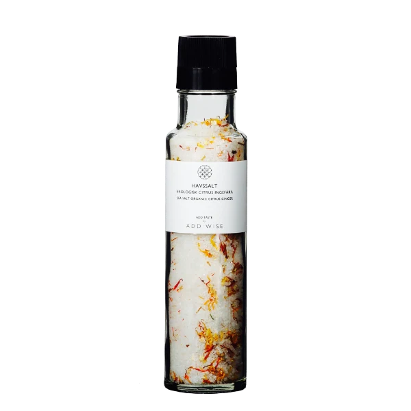 Säkerhetsgodkänd Havssalt Citrus & Ingefära