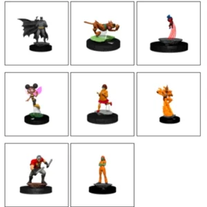 Säkerhetsgodkänd DC HeroClix: Batman Team-Up Booster Brick