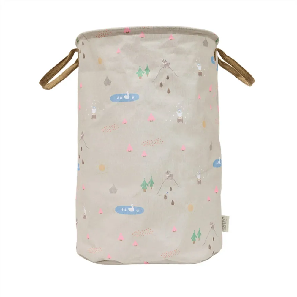 Säkerhetsgodkänd OYOY Deer & Duck Laundry/Storage Korg Large