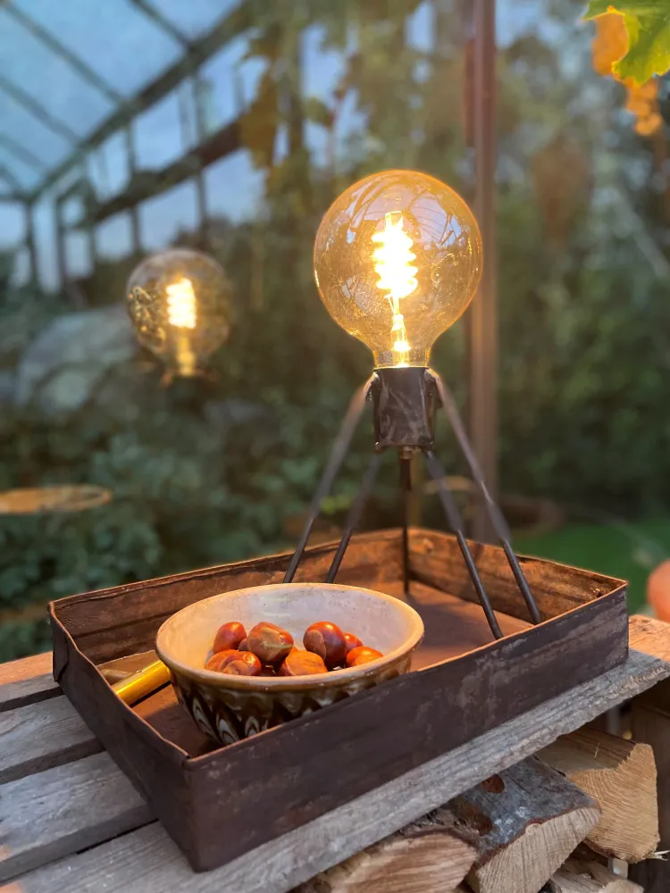Säkerhetsgodkänd Raket Bordlampe