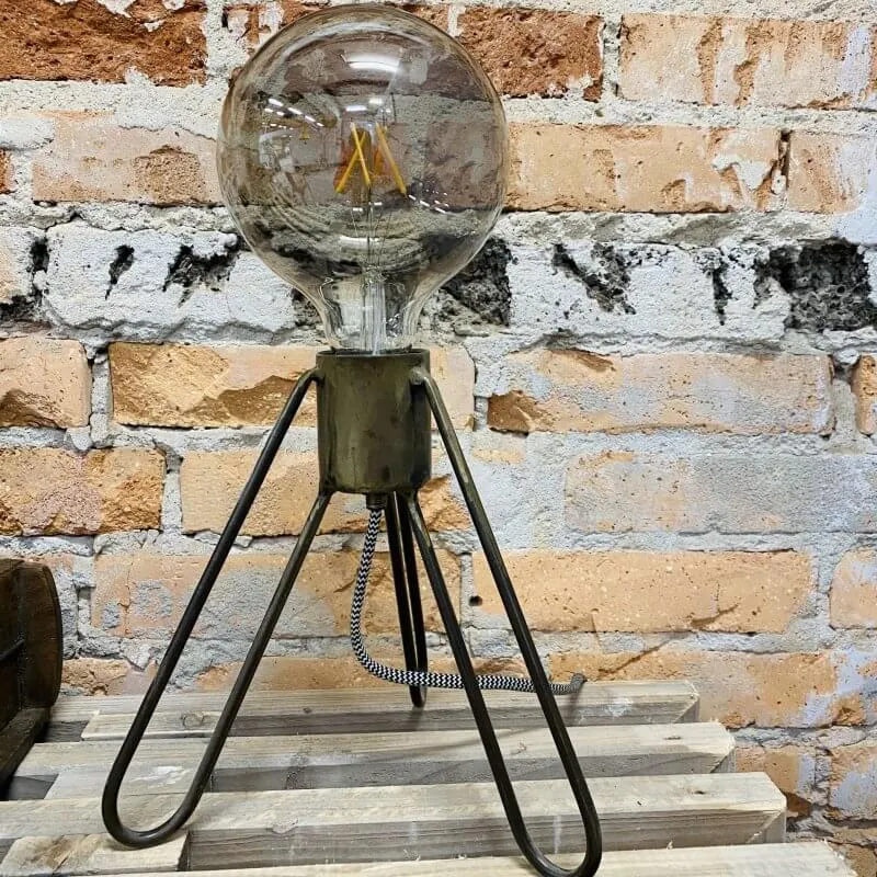 Säkerhetsgodkänd Raket Bordlampe