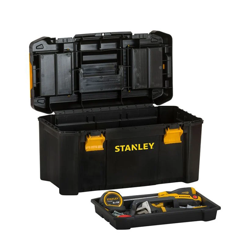 Säkerhetsgodkänd Verktygslåda Oundgänglig Stanley