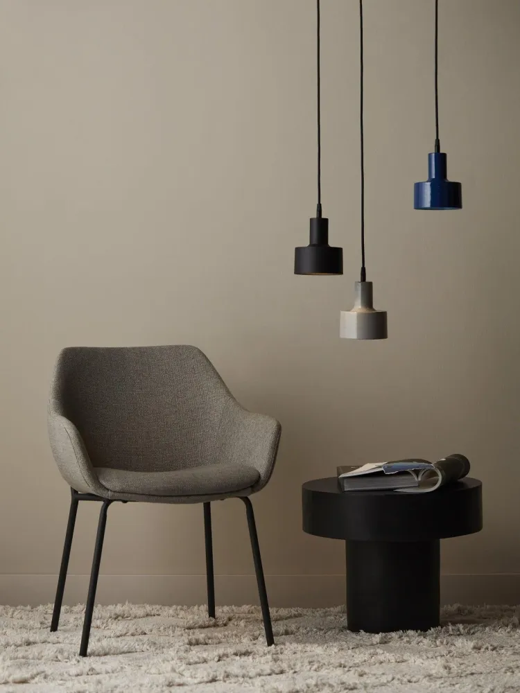 Solo fönsterlampa Blank indigo 13cm