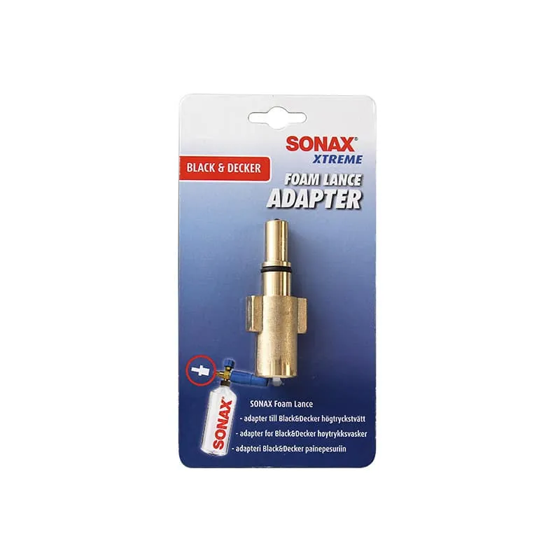 SONAX Foam Lance Adapter till Black & Decker