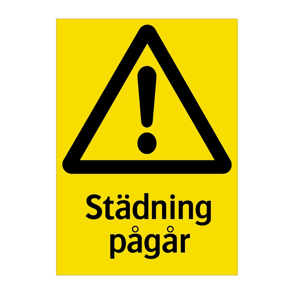 Städning pågår 148x210mm