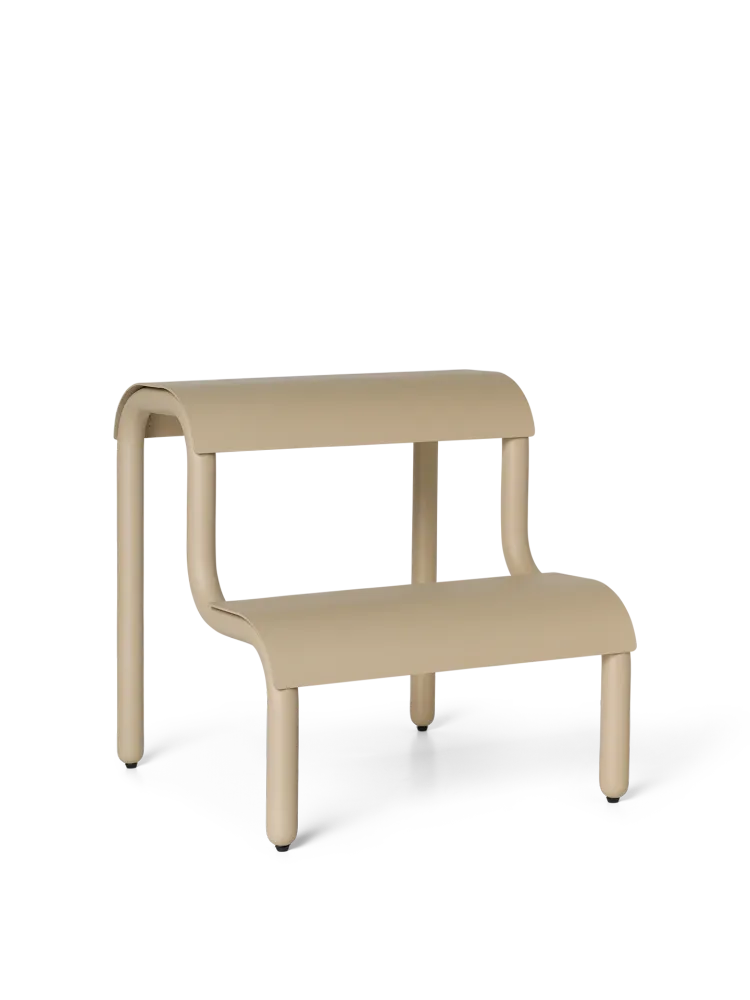 Up Step Stool - Goat hair wool