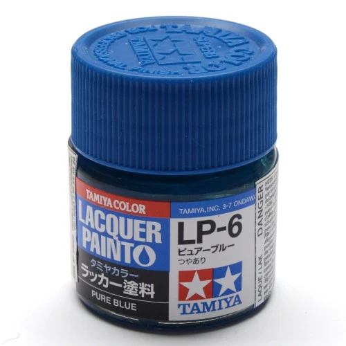 Tamiya Lacquer Paint Lp-6 Pure Blue