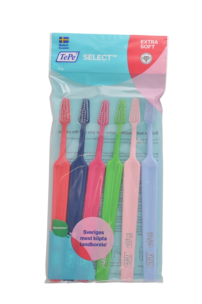 TePe Select X-tra Soft Tandborste 6 stk.
