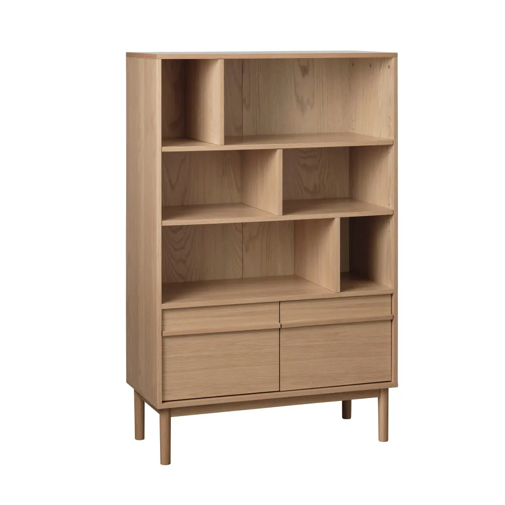 Terra Bokhylla 140 cm Real Ek Made USA