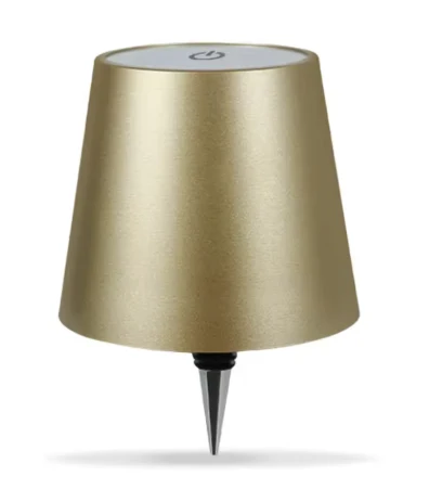 TipsyLamp™ l Inga kablar flasklampa Svart