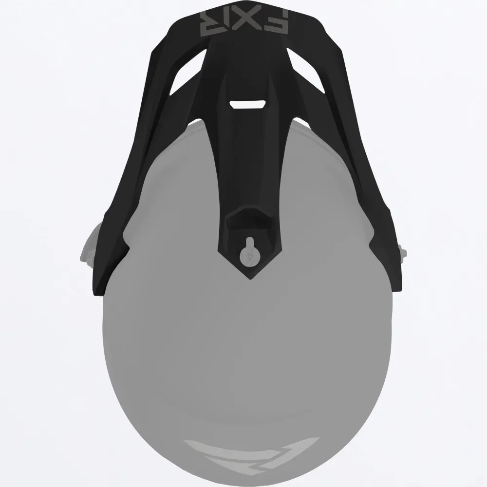 Torque X Prime Helmet Peak Made USA Black