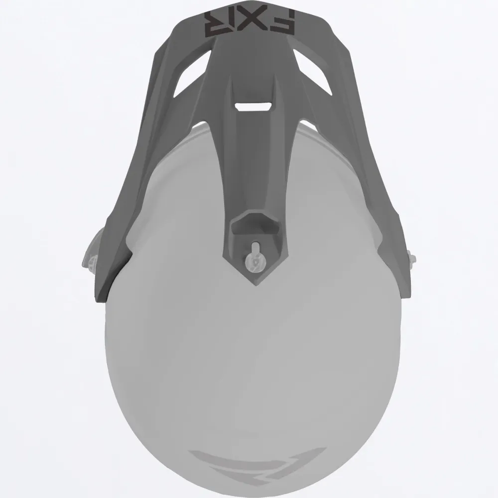 Torque X Prime Helmet Peak Made USA Black