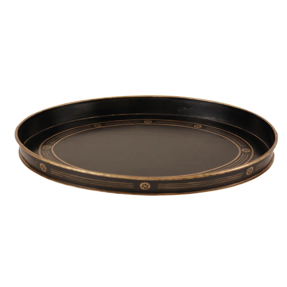 Tray Black&Gold Easy Installation