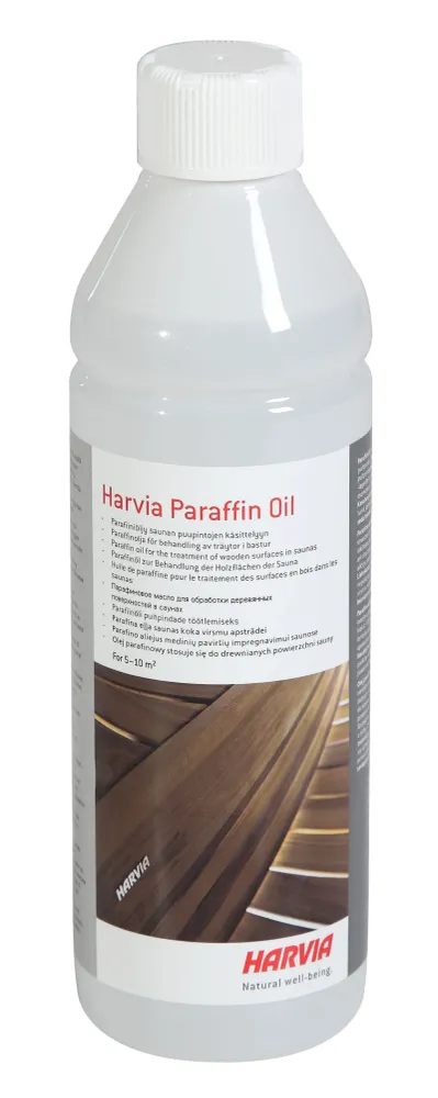 Träbehandling för Bastu Harvia Paraffinolja