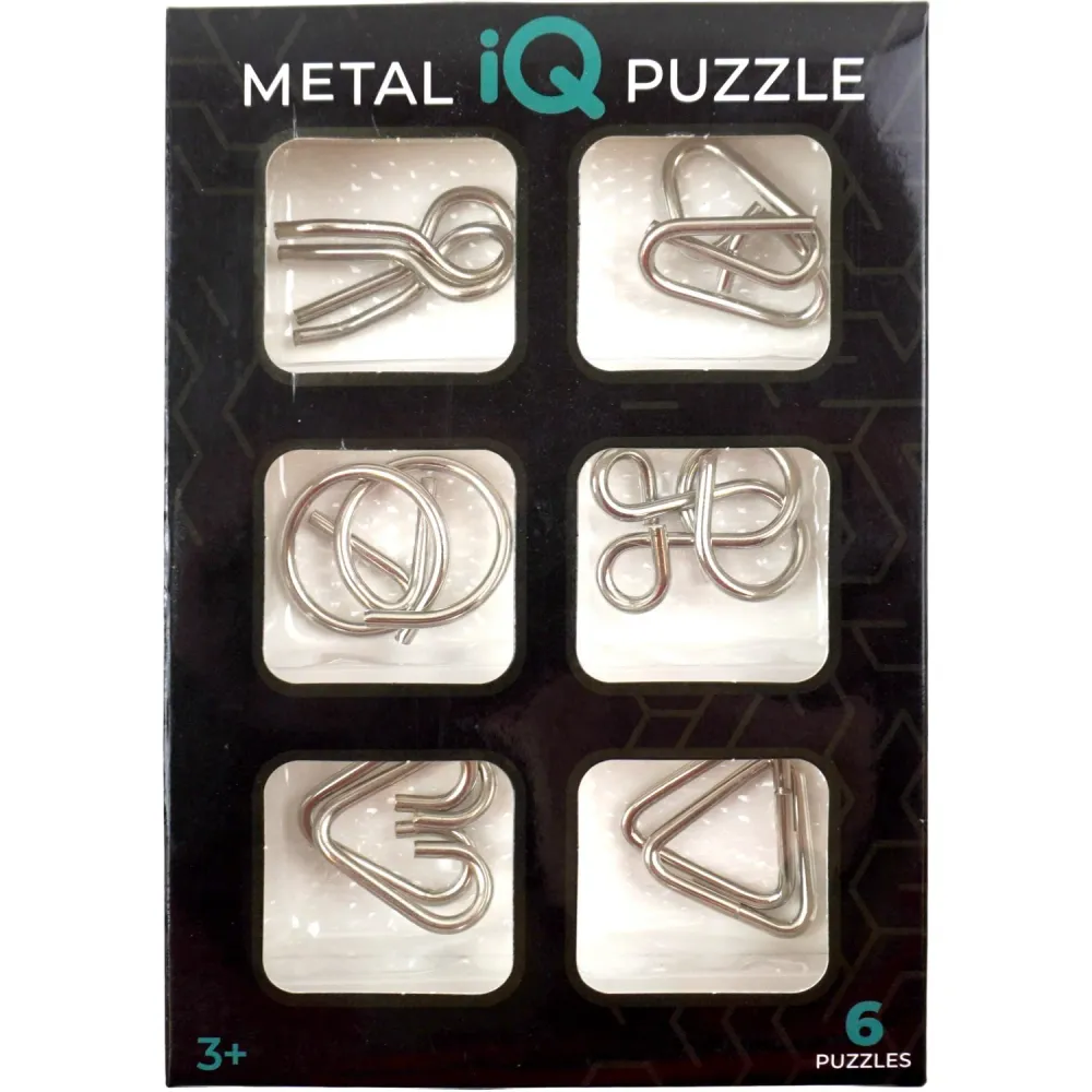 Trådlös Pocket Money Metal IQ Pussel