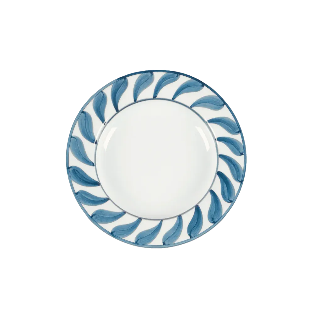 Trådlös Swirl Djup tallrik