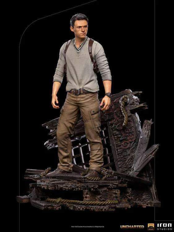 Uncharted Film Nathan Drake Sumptuous Staty 1/10 Skala
