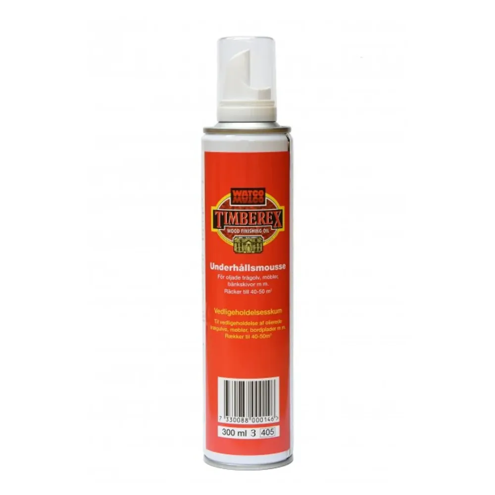 Underhållsmousse Timberex 300ml