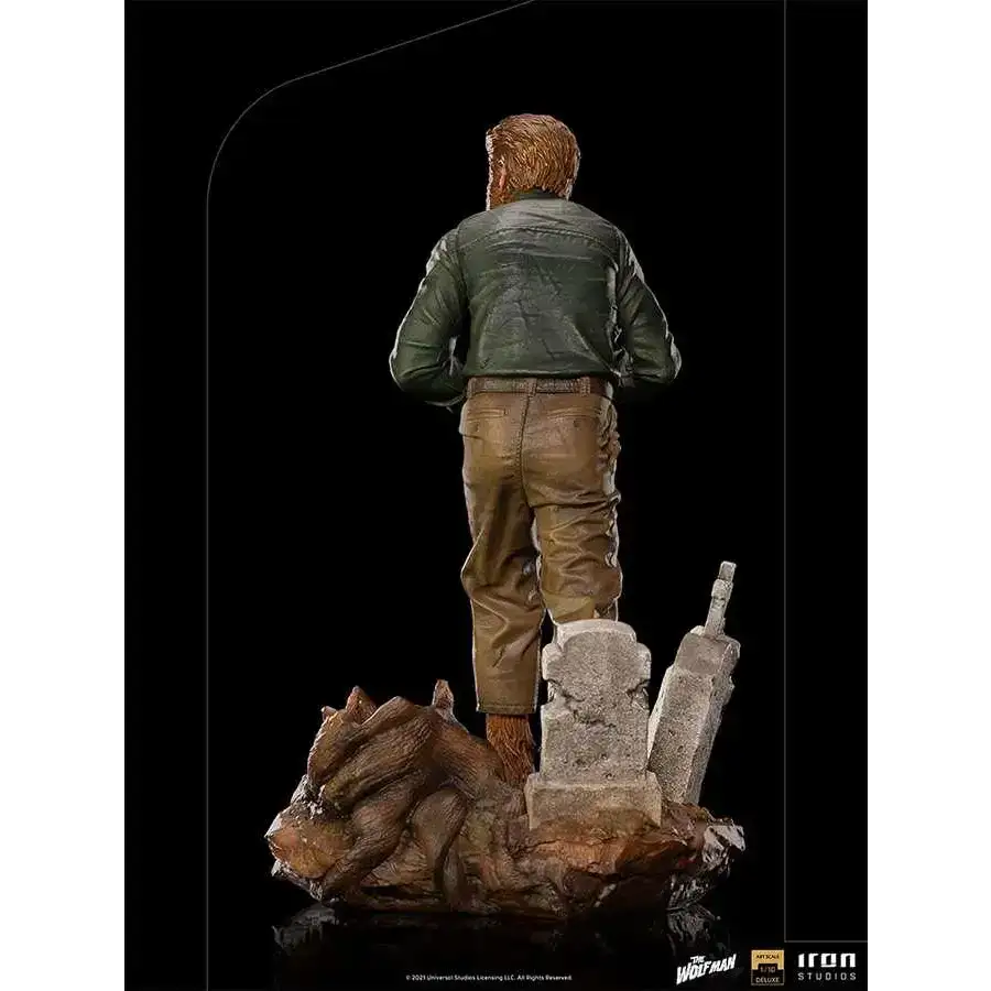 Universal Monsters Wolf Man Utsvävande 1/10 Statue