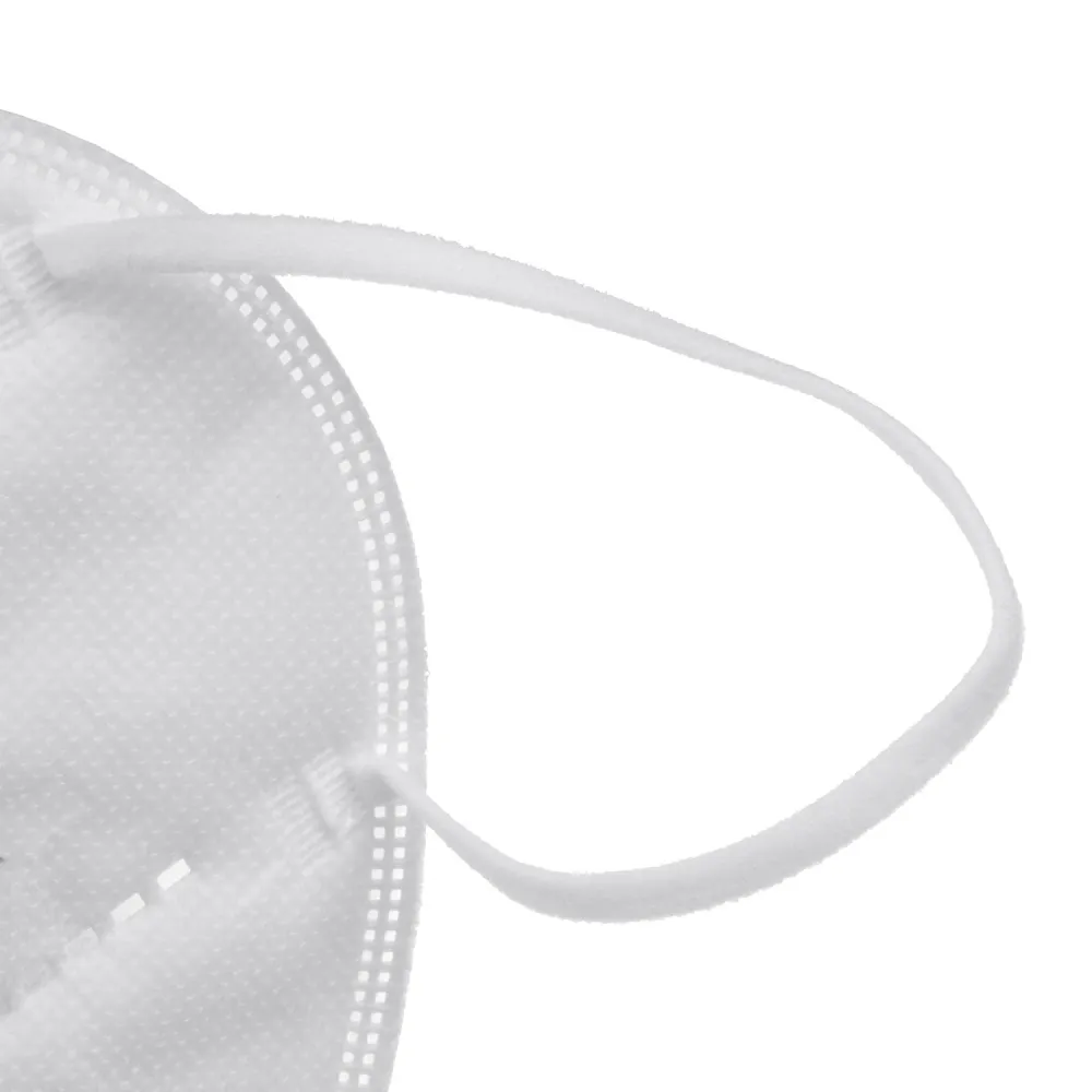 Uppsättning med 50 vita FFP2-filtermasker